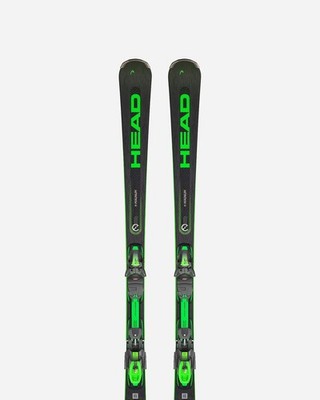 HEAD SCI SUPERSHAPE E.MAGNUM + ATTACCO PROTECTOR PR 13 GW - NERO/VERDE ...