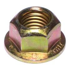 MIDWEST FASTENER 50369 Lock Nut, 3/4"-10, Steel, Grade 8, Yellow Zinc, 10 PK