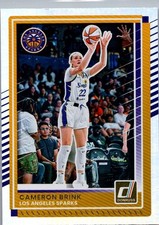 Cameron Brink 2025 Donruss WNBA Holo #2 Los Angeles Sparks