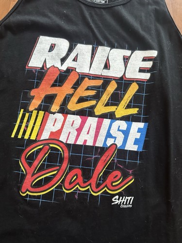 Raise Hell Praise Dale Men’s TankTop Size: Large , Black - Picture 2 of 5
