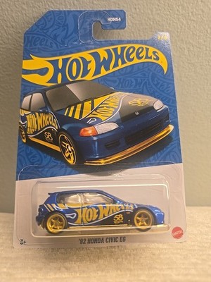 Hot Wheels KeepItZen CUSTOM Wheel Swap '92 Honda Civic EG Real Riders