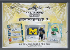 2025 Leaf Trinity Football Hobby Box