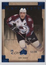 2013-14 Upper Deck Artifacts Sapphire 52/85 Joe Sakic #41 HOF 0i6