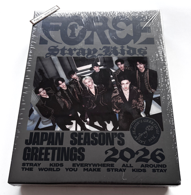 Stray Kids JP SEASON'S GREETINGS 2026 “FORCE” FC Unit POB Official
