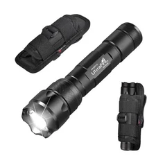 ULTRAFIRE WF-502B Linterna monomodo con funda, linterna táctica de 1000 