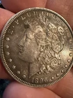 1896 Morgan Silver Dollar Philadelphia Mint Gunmetal Patina Toner