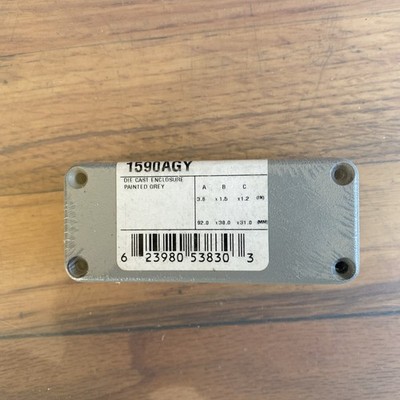 1590AGY Genuine Hammond Diecast Aluminium Enclosure Box  