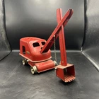 Vintage Tonka Pressed Steel Steam Shovel Crane Digger 1950s Toy-EL