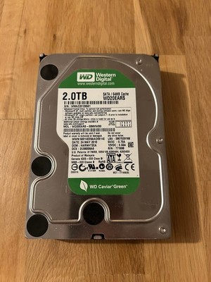 Western Digital Caviar Green WD20EARS 2TB HDD Festplatte SATA 64 MB Cache