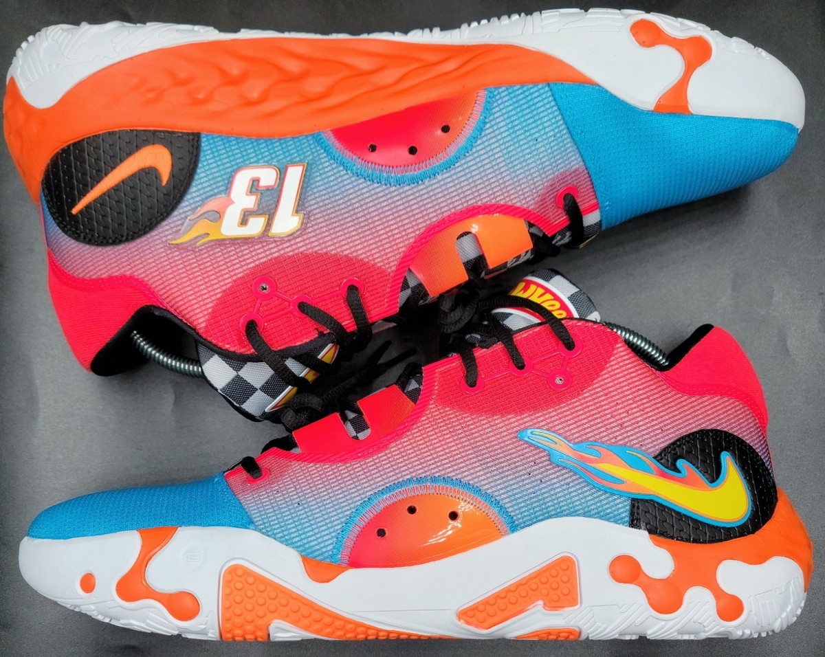 Nike PG 6 NRG EP x Hot Wheels BB Shoes Paul George Men display picture 1