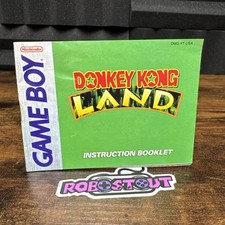 Donkey Kong Land Nintendo Game Boy Manual instruction booklet only  