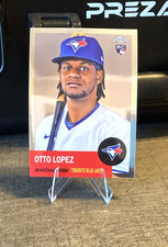 Otto Lopez 2022 Topps Chrome Platinum Rookie Toronto Blue Jays RC #429