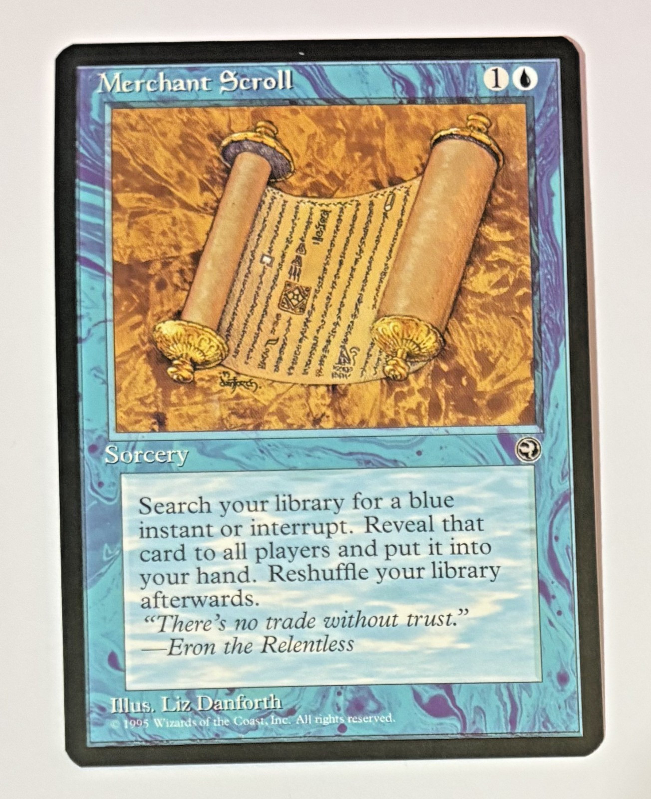 MTG - Merchant Scroll - Homelands (NM)