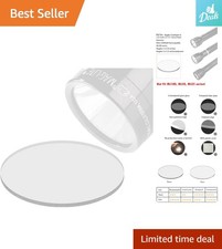 Upgrade to Tempered Glass Lenses for Maglite C/D Cell Flashlights - Shatterproof