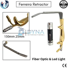 Ferreira Breast Augmentation Retractor Fiber Optic and Led Light Plastic Surgery