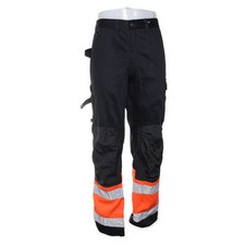 Fristads, Arbeitshose, Größe: 44, C50, Schwarz/Orange/Silber #3ER