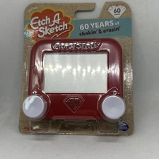Mini Pocket Etch A Sketch 60th Year Edition Collectible #6033767 Spin Master Toy