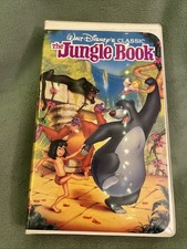 Walt Disney Classic Black Diamond VHS The Jungle Book . Very Good Condition