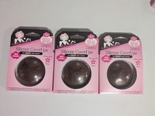 3 Sets Hollywood Fashion Secrets Silicone CoverUps Dark Shade, 25 Uses Each