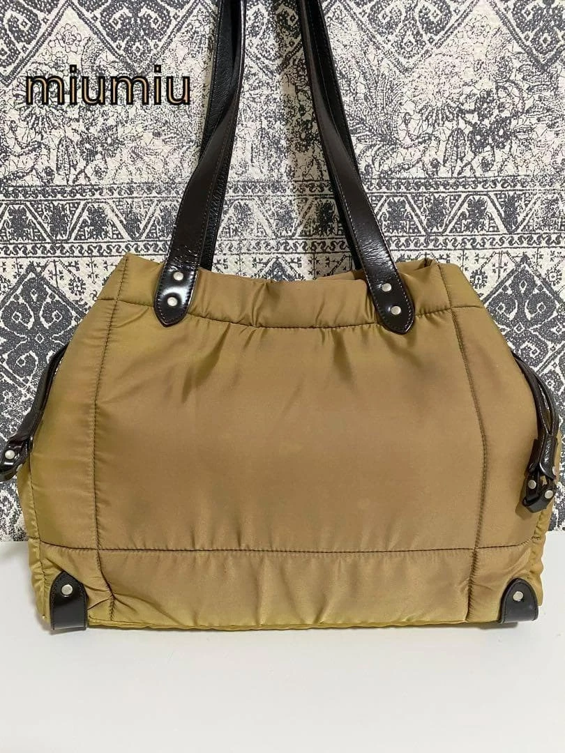 Miu Miu Nylon Shoulder Bags for Women for sale | eBay