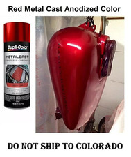 Red Anodized Coating Spray Gloss Brake Engine Custom Caliper Paint High Temp