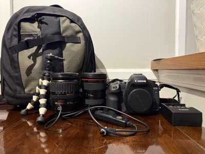 Canon EOS 5D Mark II 21.1 MP Digital SLR Camera and lenses