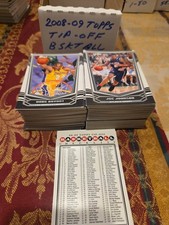 RARE 2008-09 Topps Tip Off basketball complete set 1-143