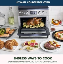 GreenPan 13-in-1 Elite Countertop Convection Oven & Air Fryer, Oxford Blue