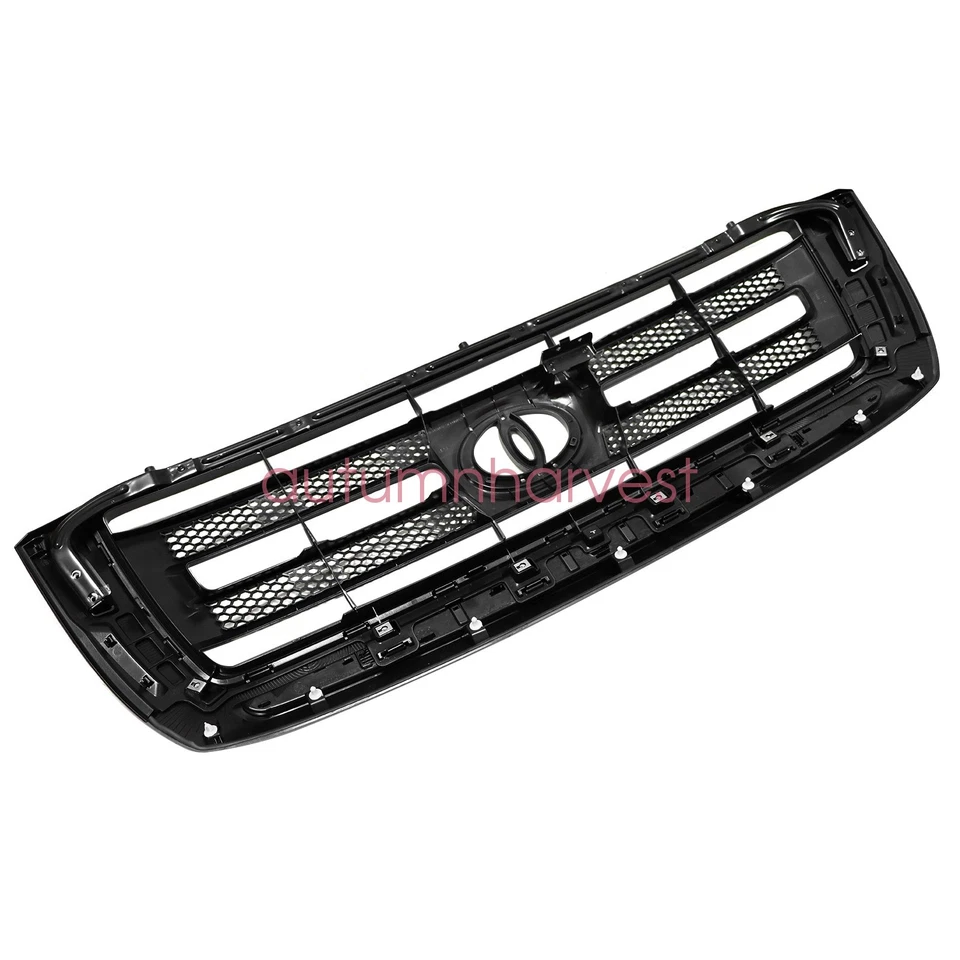 Black Grill Front Bumper Upper Grille For 2010 2011 2012 2013 Toyota Tundra - Imagem 4 de 4