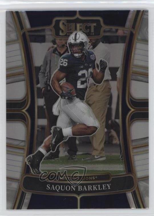 2023 Panini Select Draft Picks Concourse Silver Prizm Saquon Barkley #47 1az7