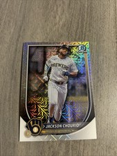 2025 Bowman Chrome - Jackson Chourio #40 Mega Box Mojo Refractor