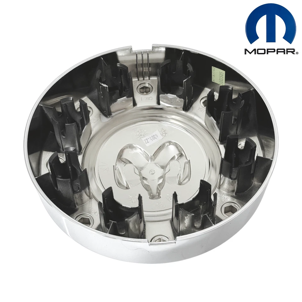 Front Hub Cap for 2011-2018 RAM 3500 Dually Chrome LH or RH OEM MOPAR 68081010AB Foto 4 de 4