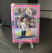 Panini 2020 Donruss Optic Trevon Diggs #110 Dallas Cowboys Rookie Football Card. rookie card picture