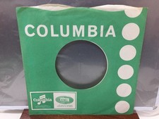 COLUMBIA 7" VINYL RECORD SLEEVE VERY GOOD CONDITION