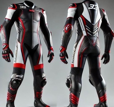 Motorbike racing suit - Top grain Cowhide leather Motorcycle Racing Customizable