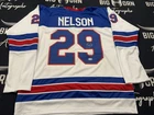 Brock Nelson Custom USA Hockey Autographed Jersey