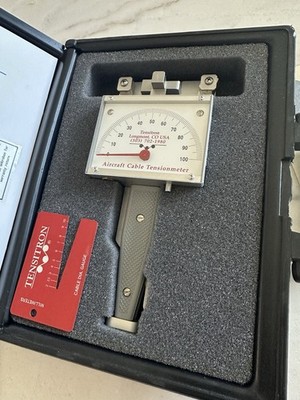 Tensitron ACM Mechanical Aircraft Cable Tension Meters. ACM-400