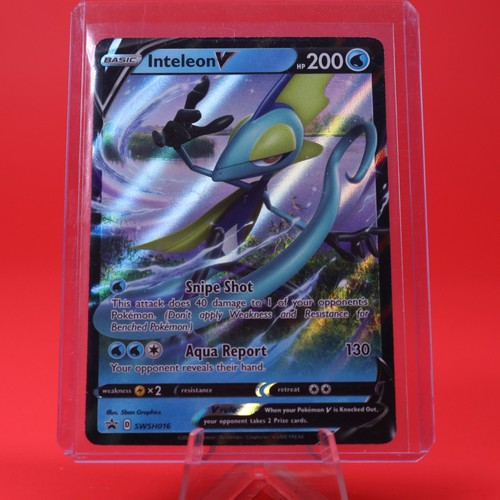 Pokémon TCG Sword & Shield Black Star Promo SWSH016 Inteleon V