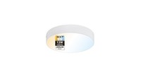 Plafon Natynkowy LED 12W, 1050Lm, 3CCT, IP20, OkrąGłY, BiałY, Catalina Horoz HOR