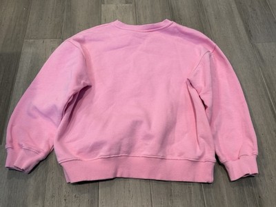 Zara Kids Girls Crew Barbie Sweatshirt Size 13-14 Pink | eBay