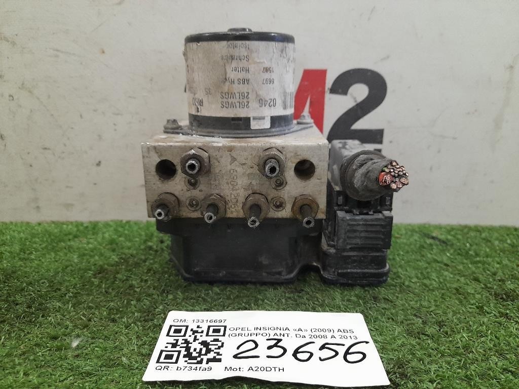 ABS PER OPEL Insignia Berlina 13316697 A20DTH diesel 1956 (08>17)