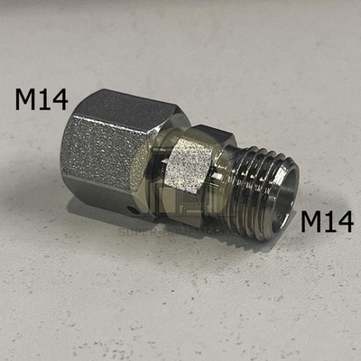 #ad #ad Hydraulic Flow Control FittingMini ExcavatorAGTInlineM14SSReduce Jerkiness $12.39