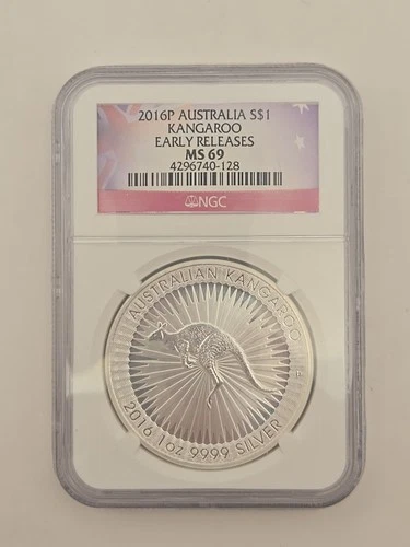 2016P Australia S$1 Kangaroo Early Releases NGC MS69