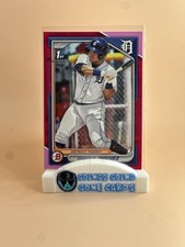 2024 Bowman - Prospects Enrique Jimenez #BP-31 Fuchsia Border /299 (RC)