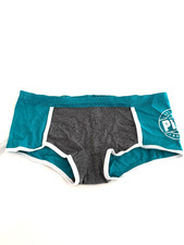 Victoria's Secret PINK Mesh Trim Boyshort Panty Deep Teal