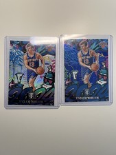 Lot of 2- 2024-25 Totally Certified Tyler Kolek Color Match /49 RC &Base, knicks
