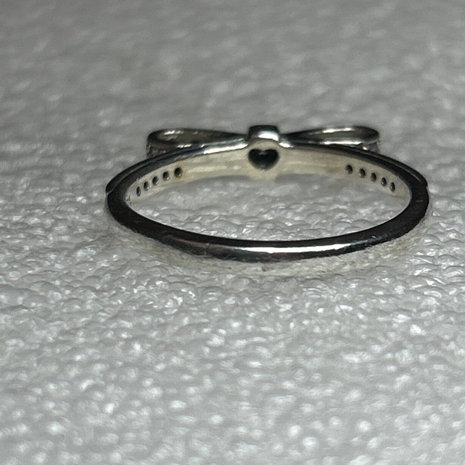 Authentic Pandora 🌟 Stackable Bow ring 🌟190906C… - image 4