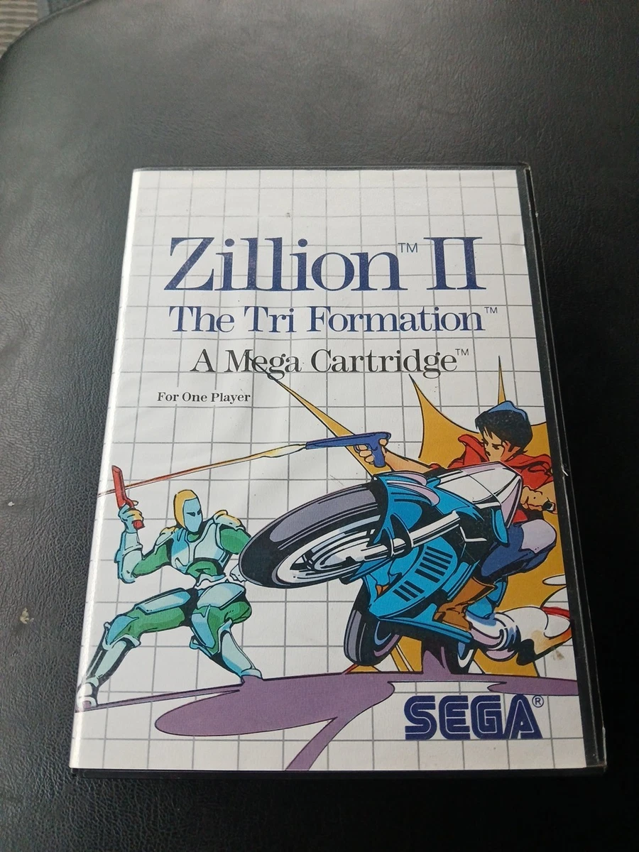 Zillion 2 Master System PAL - Prix - Photo - Présentation