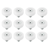 12Er-Pack 19Mm Schubladenrollen Kunststoff Schubladenriemenscheibe Lager