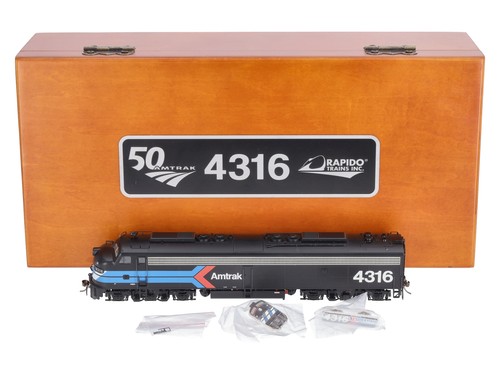 Locomotora diésel sonido/DC/DCC #4316 MT Rapido Trains 028599 HO Amtrak EMD E8A | Zustand: New